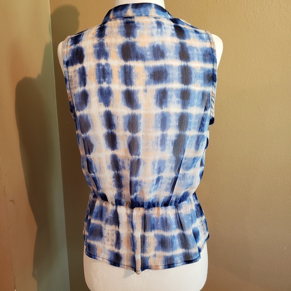 5 for $20!! Heartsoul tie dye button up tank - Picture 6 of 7